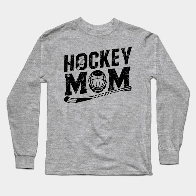 Hockey-mom Long Sleeve T-Shirt by Little Quotes